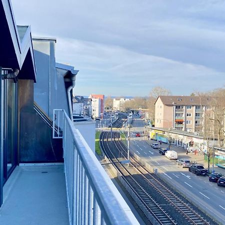 Schoenes Erwachen Im Frankfurter Penthouse Frankfurt am Main Exterior foto